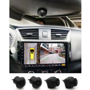3D AHD1080P Switch 720P 360 Degree Panoramic Camera Imaging System Vehicle Camera(Cross-border Version)