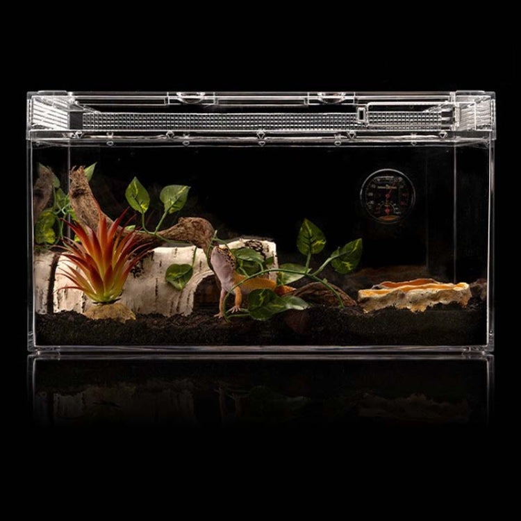 L Aquarium Birch Shape Hiding House Reptiles Lizards Aquascape