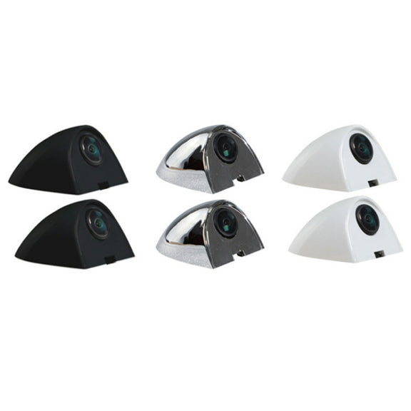 Punch-Free Car Imaging Side View Blind Spot Car Universal Night Vision Camera, Specifications: AHD1080P Black