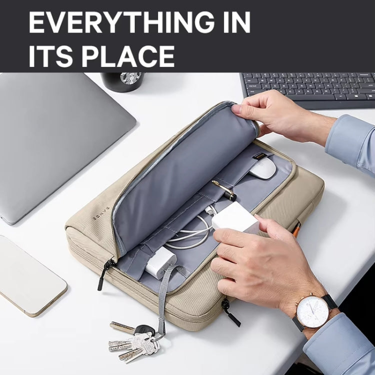 BANGE BG-6802 Laptop Bag Notebook Protective Case, Color: Pink Large