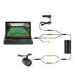 4.3 Inch Display Night Vision Waterproof Reversing Camera +7 Meter Extension Cable, Color: Detachable Screen + Butterfly 8 Light Camera - Rear View Cameras by PMC TechLife | Online Shopping South Africa | PMC TechLife | Buy Now Pay Later Mobicred
