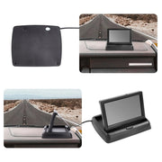 4.3 Inch Display Night Vision Water-resistant Reversing Camera +7 Meter Extension Cable, Color: Detachable Screen + External 4 Light Camera