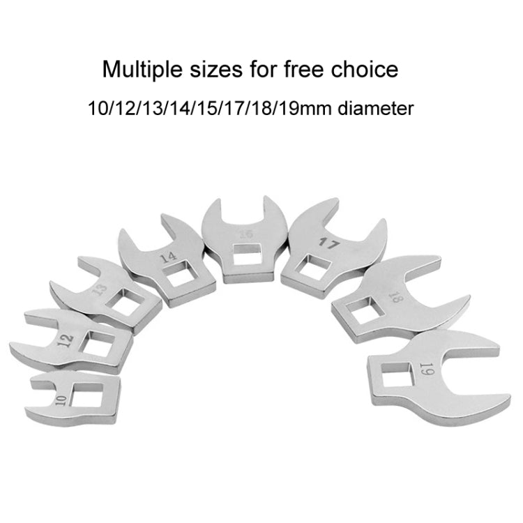 8pcs /Set 3/8 inch Replaceable Activity Bullwheel Wrenches With Ratchet L-Shape Bullwheel Spanner Using