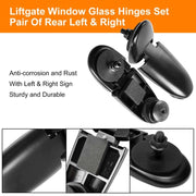 1pair Vehicle Door Handle Hinges For Ford Explorer 1998-2001, Size: 926-132(Black)