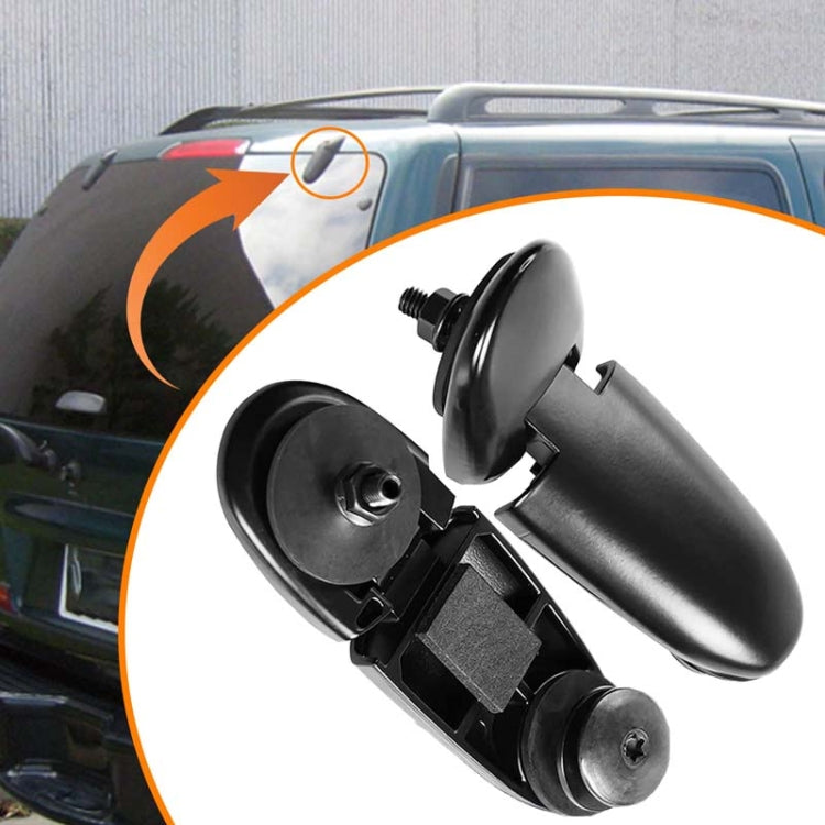 1pair Vehicle Door Handle Hinges For Ford Explorer 1998-2001, Size: 926-132(Black)