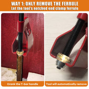 Car Maintenance Compression Sleeve Removal And Pulling Tool(Red)