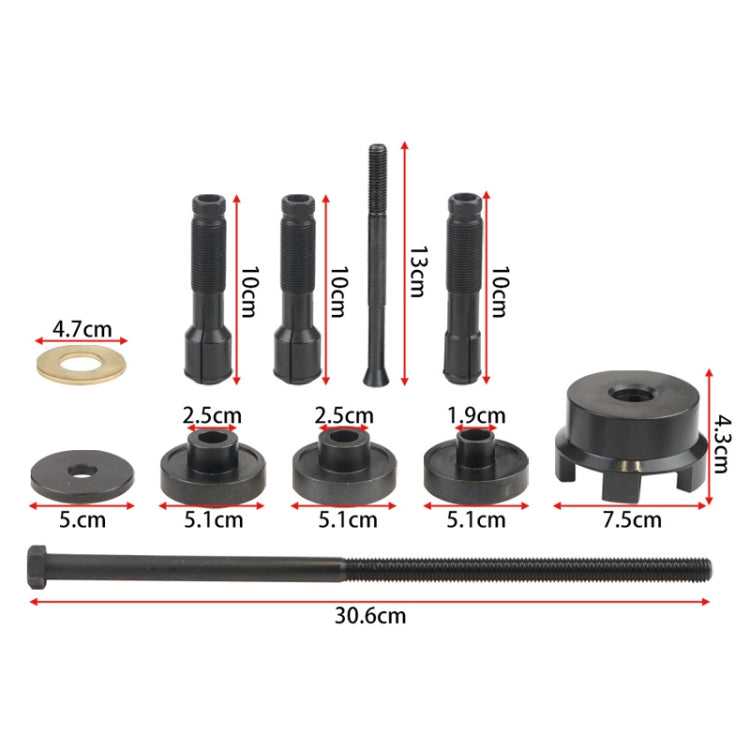 18pcs / Set For Harley Davidson Motorcycle Wheel Bearing Pulling Tool