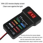 12/24V Battery Tester Car Battery Checker Electricity Capacity Tester