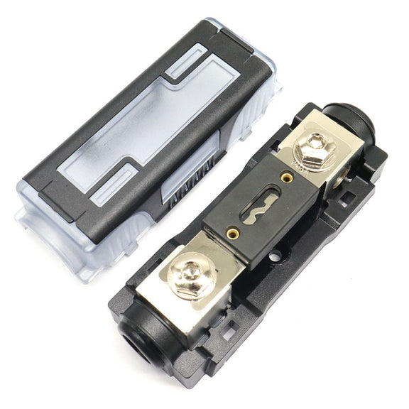 Car Audio Power Fuse Holder With Water-resistant Rubber Sleeve(100A)