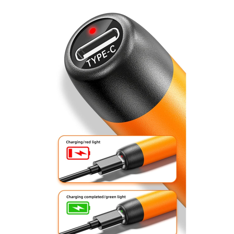 USB Digital Display Charging Soldering Iron Set 5-speed Temperature Adjustable Standard Edition Gray