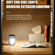 E-SMARTER YSD01 Outdoor Portable Mini Keychain Light Magnetic Anti Loss Auto Repair Light(White)