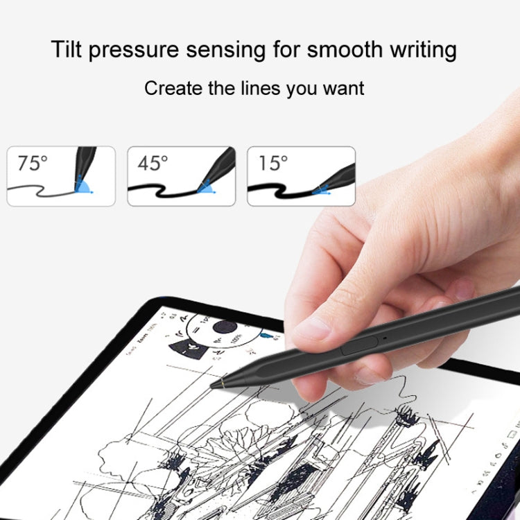 Tablet Stylus Pen USI2.0 Protocol Pen Stylus Anti False Touch(Gray)
