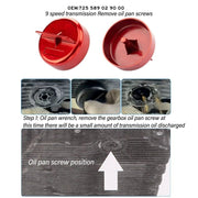 9-speed Oil Level Check Adjustment Gearbox Oil Change Tool(4pcs /Set)