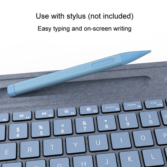 For Microsoft Surface Pro 8 / 9 / 10 / X Bluetooth Keyboard Magnetic Tablet Wireless Touch Backlit Keyboard With Pen Slot(Black)