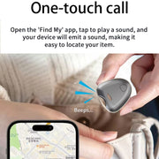 Smart Tracker Tag Anti-Lost Key Finder Works With Find My App(Silver)