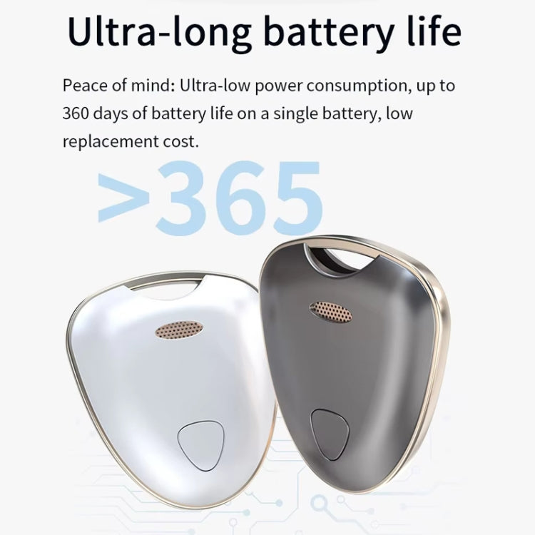 Smart Tracker Tag Anti-Lost Key Finder Works With Find My App(Deep Gray)