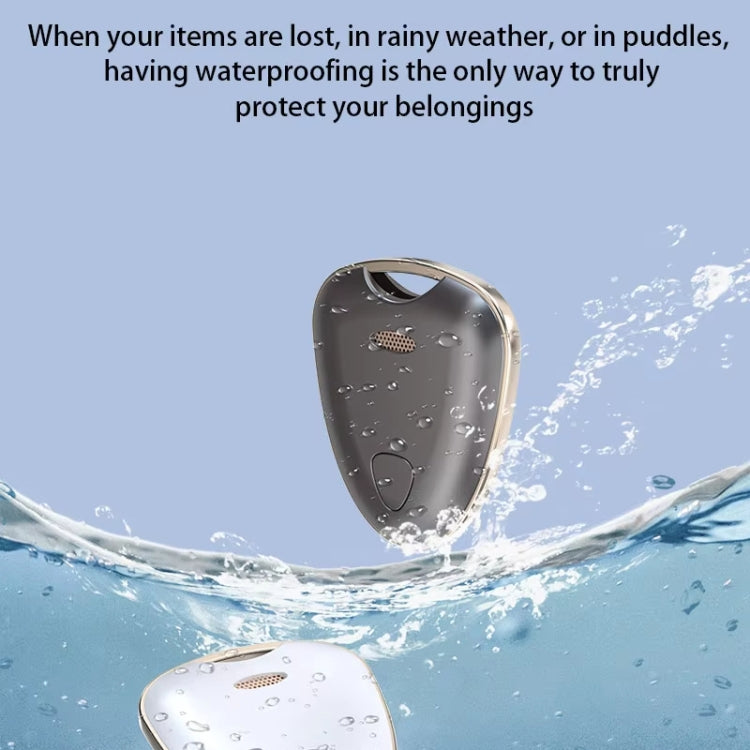 Smart Tracker Tag Anti-Lost Key Finder Works With Find My App(Silver)