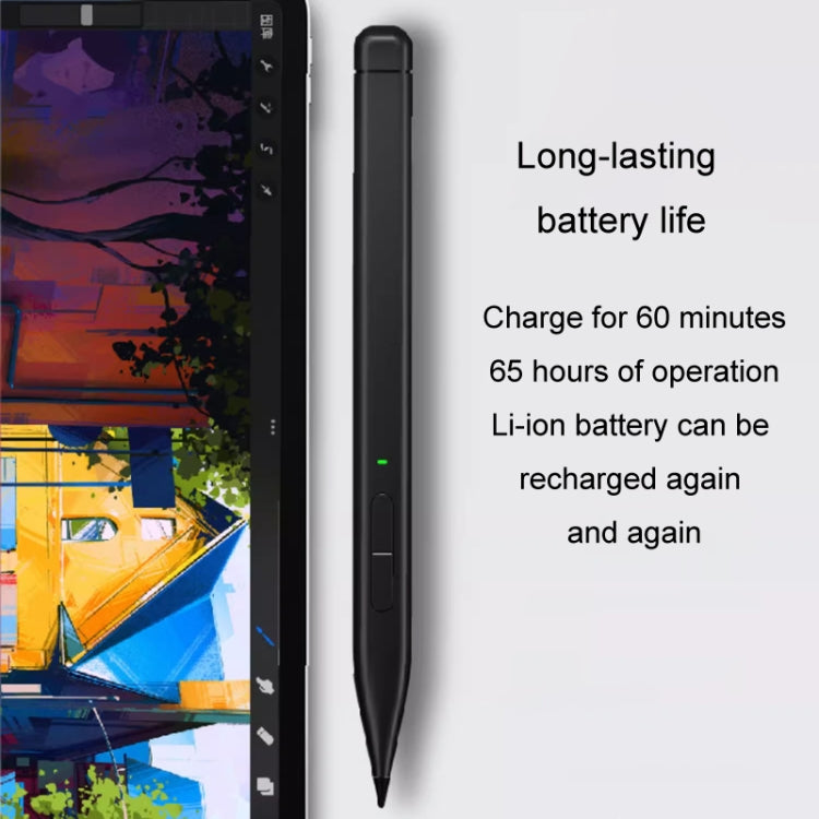 For Microsoft Surface Pro 8 / 9 / Go Laptop Stylus 4096 Pressure Sensitive Stylus Pen(Green)