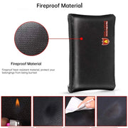 11.4x7.9in Fireproof Water-resistant Document And Money Bag Cash Envelope For Jewelry Passport Valuables