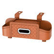 Multifunctional Car Seat Back Tissue Storage Box Hanging Bag(Orange) - free shipping - PMC TechLife - Order now!
