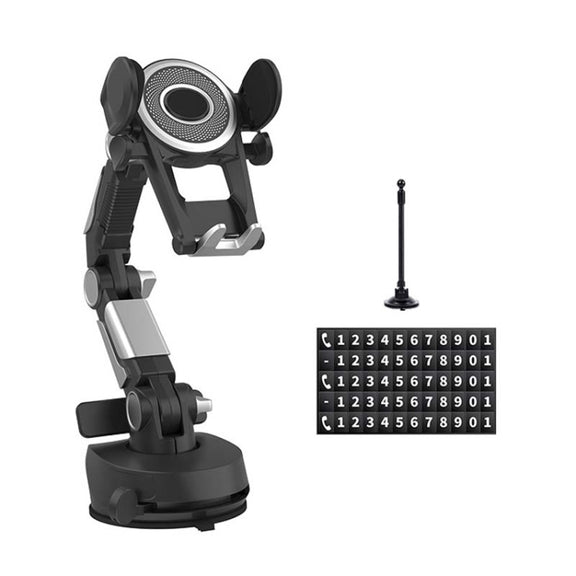 Car Suction Cup Multi-function Cell Phone Navigation Mount, Style: With Hose