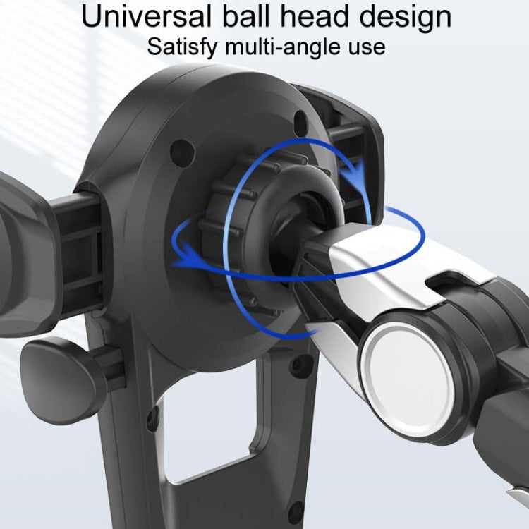 Car Suction Cup Multi-function Cell Phone Navigation Mount, Style: With Flat Clip