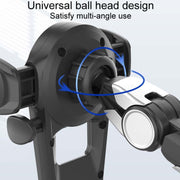 Car Suction Cup Multi-function Cell Phone Navigation Mount, Style: With Flat Clip