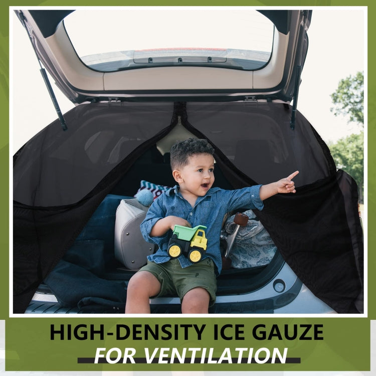 Car Rear Trunk Ventilation Shade Anti-mosquito Screen Cover, Size: L(Set)