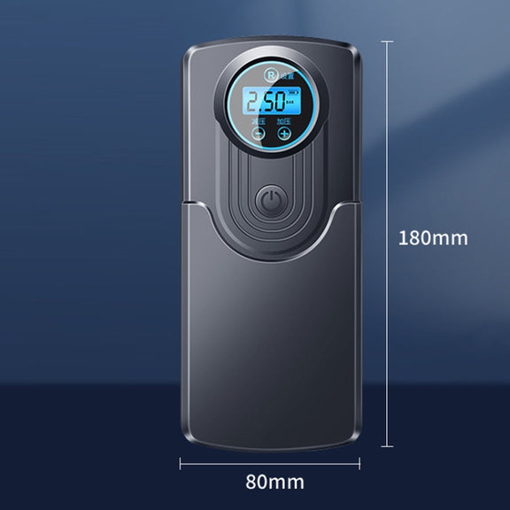 Car Portable Mini Digital Display High Power Multifunctional Inflatable Pump, Model: Wired