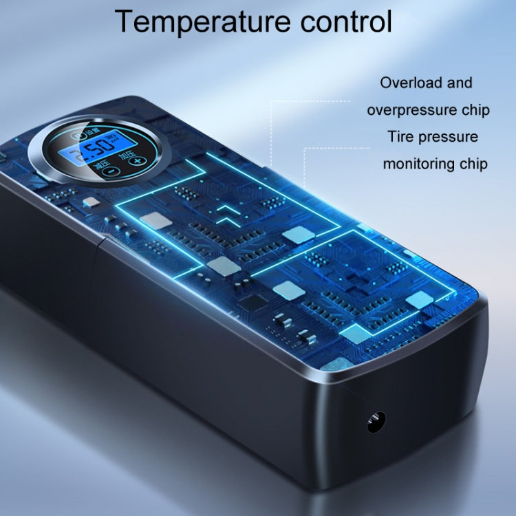 Car Portable Mini Digital Display High Power Multifunctional Inflatable Pump, Model: Wired