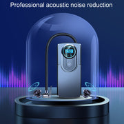Car Portable Mini Digital Display High Power Multifunctional Inflatable Pump, Model: Wired
