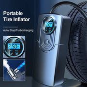 Car Portable Mini Digital Display High Power Multifunctional Inflatable Pump, Model: Wireless