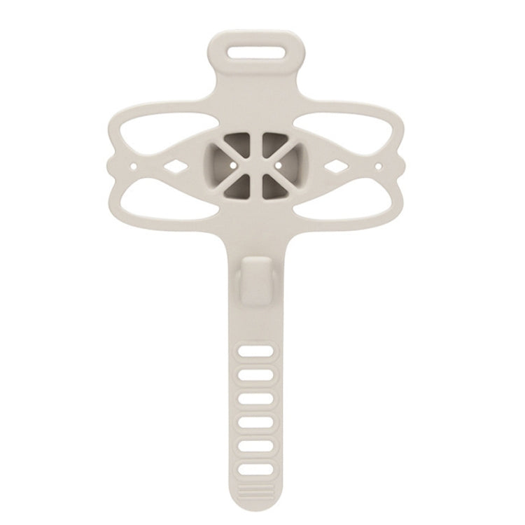 GUB P9 Bicycle Dragonfly Shape Silicone Phone Holder(Beige)