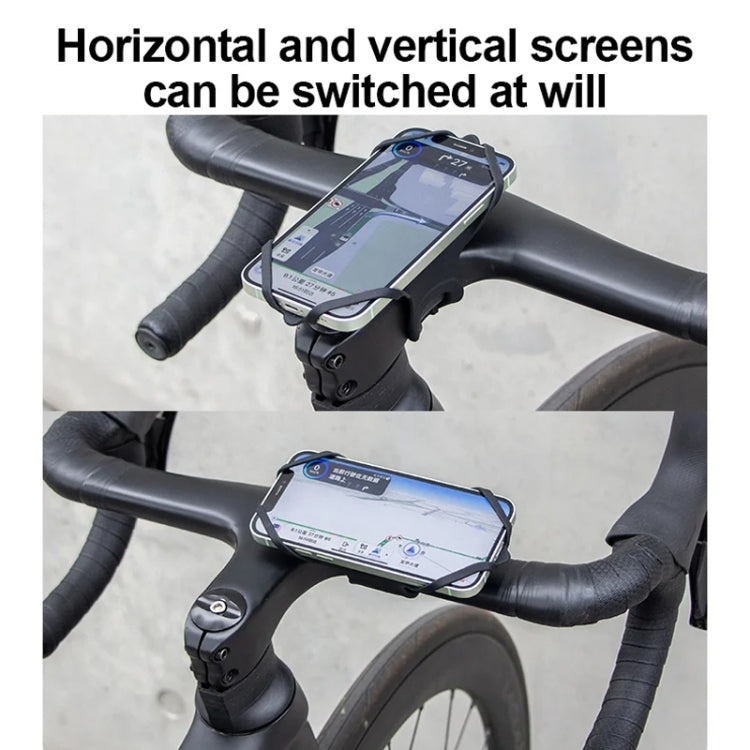 GUB P9 Bicycle Dragonfly Shape Silicone Phone Holder(Beige)