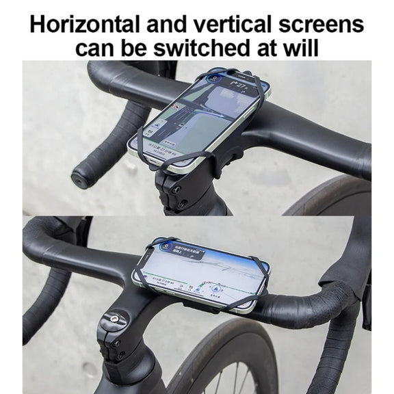 GUB P9 Bicycle Dragonfly Shape Silicone Phone Holder(Beige)
