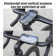 GUB P9 Bicycle Dragonfly Shape Silicone Phone Holder(Black)