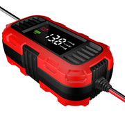 FOXSUR 2A 12V Motorcycle ATV Fully Automatic Trickle Battery Charger(EU Plug)