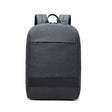SKV B22016 Men Business Casual Double Shoulder Bag Outdoor Travel Laptop Backpack(Gray Blue) - free shipping - PMC TechLife - Order now!