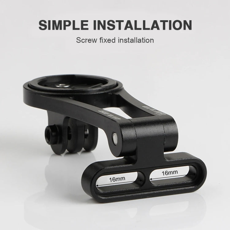 GUB G696 Bicycle Aluminium Code Table Holder Adjustable Extension Bracket(Black)