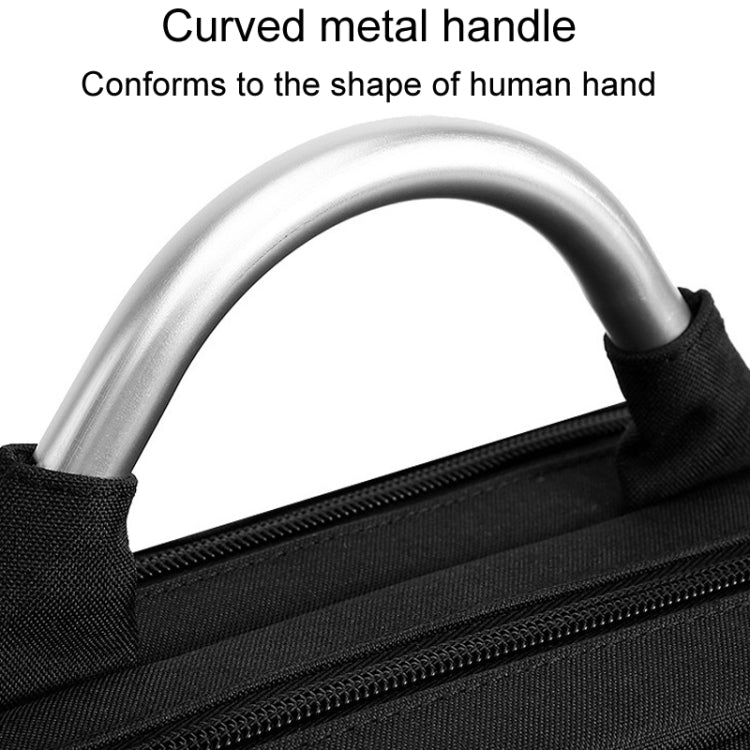 SKV BLB21282 Men Business Duty Traveling Double Shoulder Bag Lightweight Large Capacity Laptop Backpack(Gray)