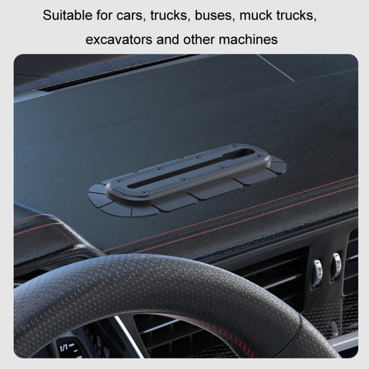 SUV Car Modified Central Control Bracket Base Slider, Specifications: Paste Rail Base