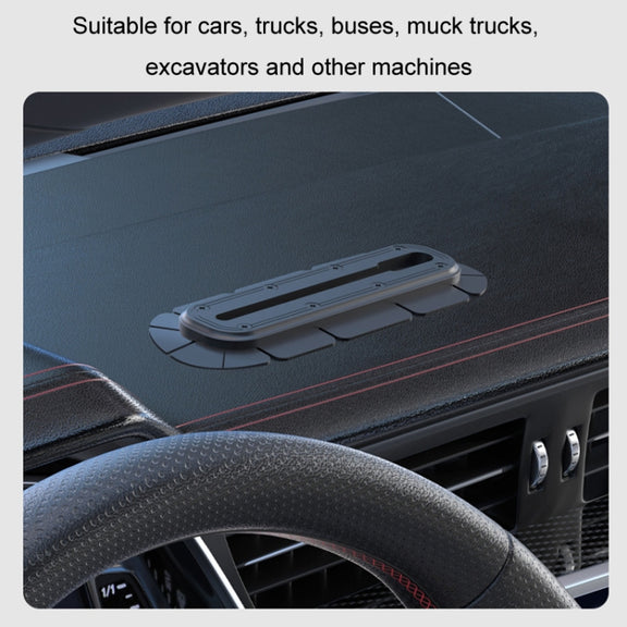 SUV Car Modified Central Control Bracket Base Slider, Specifications: Paste Rail Base