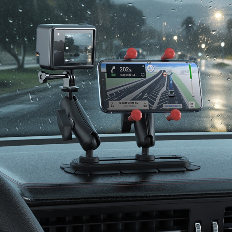 SUV Car Modified Central Control Bracket Base Slider, Specifications: Paste Rail Base