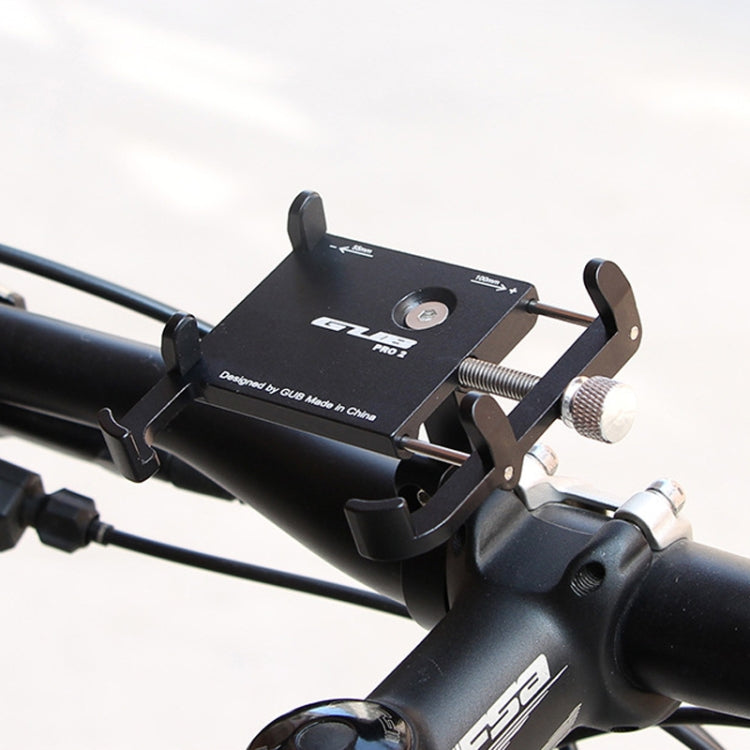 GUB PRO2 Aluminium Bicycle Phone Holder(Red)
