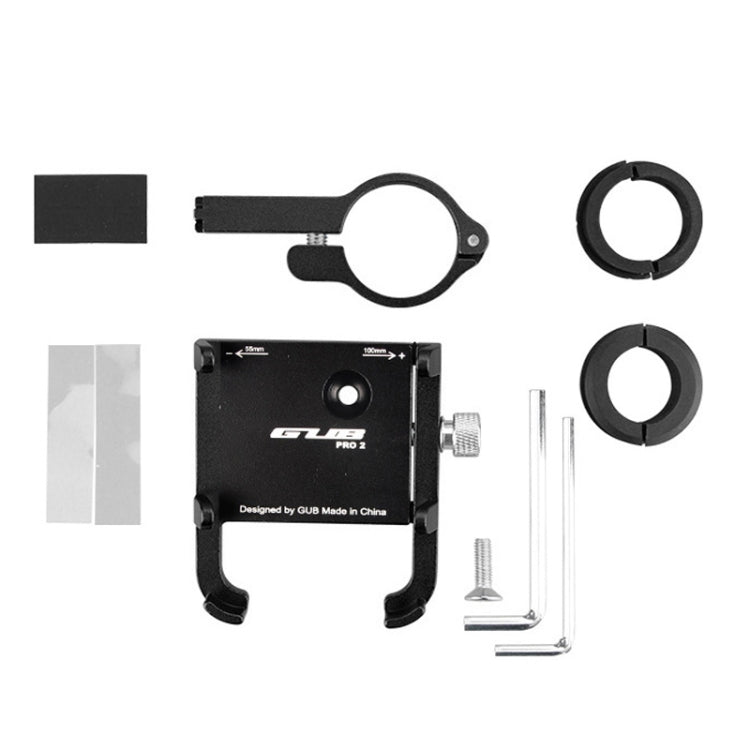 GUB PRO2 Aluminium Bicycle Phone Holder(Red)