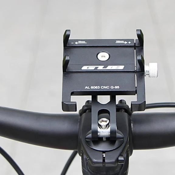 GUB G-95 Bicycle Mobile Phone Holder Bicycle Navigation Handlebar Bowl Cover Mount(Black)