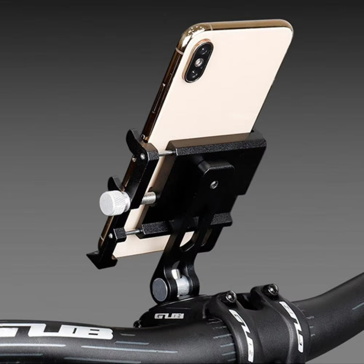 GUB G-95 Bicycle Mobile Phone Holder Bicycle Navigation Handlebar Bowl Cover Mount(Black)