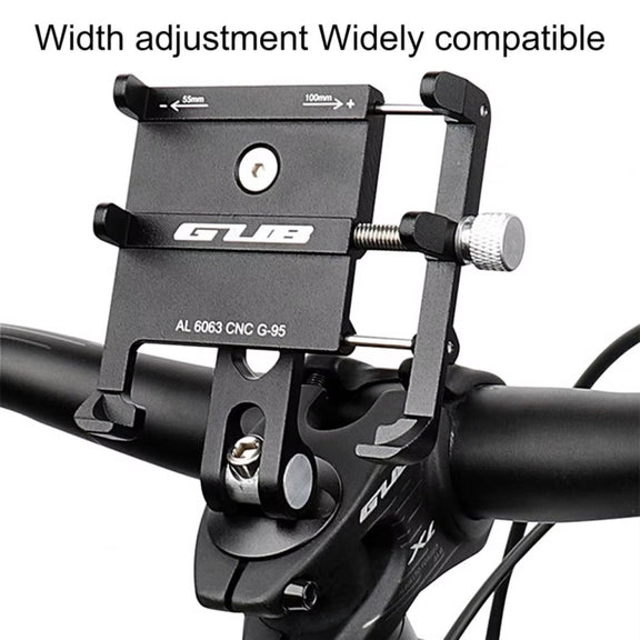 GUB G-95 Bicycle Mobile Phone Holder Bicycle Navigation Handlebar Bowl Cover Mount(Black)
