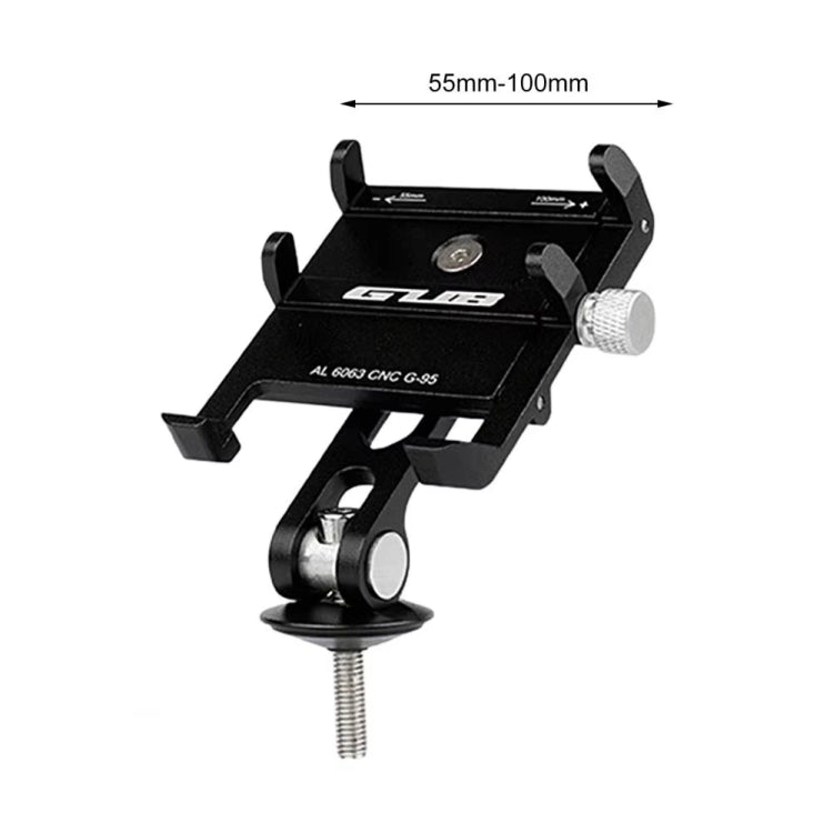 GUB G-95 Bicycle Mobile Phone Holder Bicycle Navigation Handlebar Bowl Cover Mount(Black)