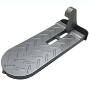 Car Extension Assisted Boarding Hooks Footrests(Silver)